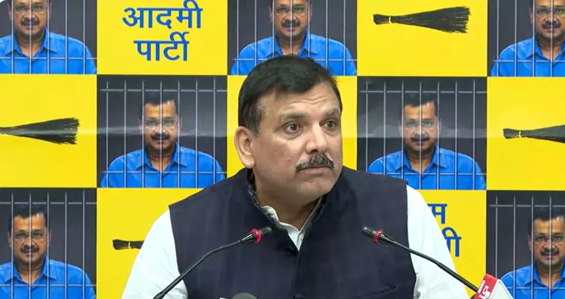 You are currently viewing ‘बीजेपी ने किया शराब घोटाला, कई बड़े नेता शामिल’ : AAP नेता संजय सिंह