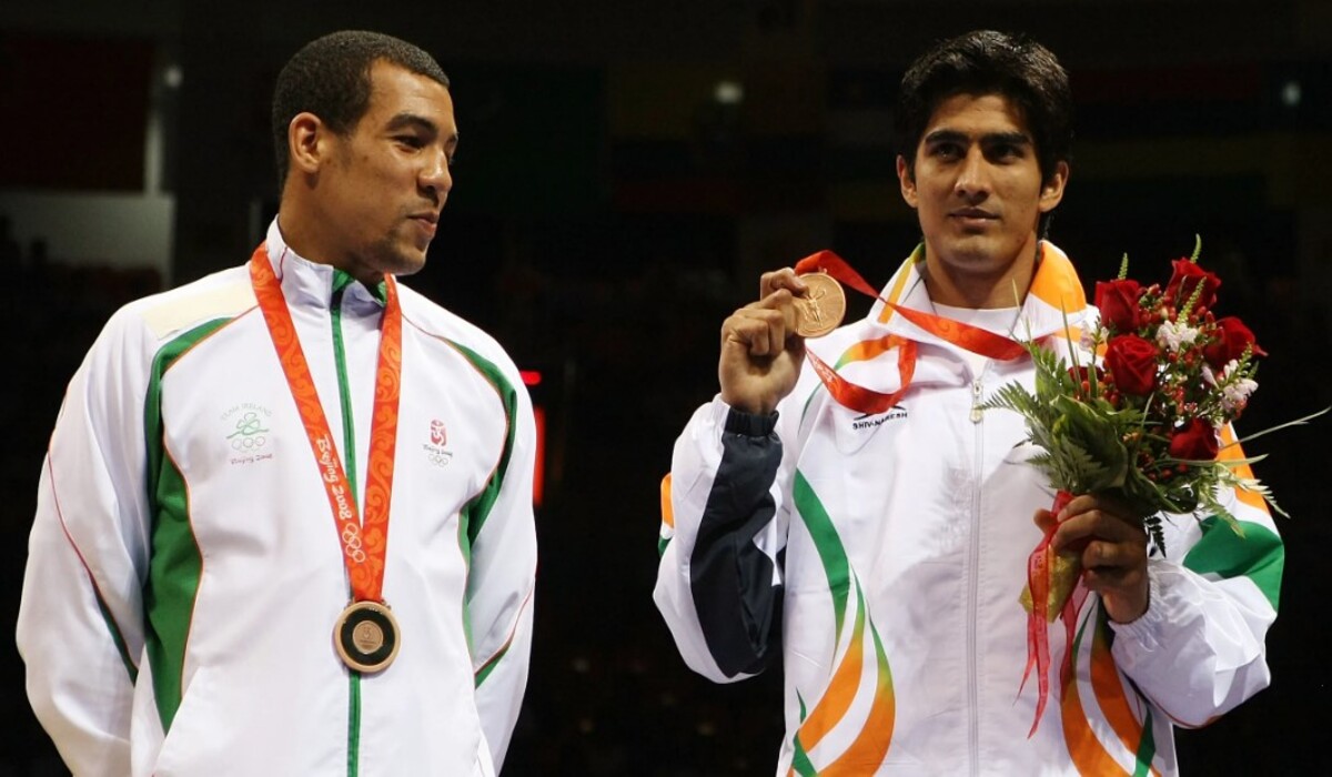 Read more about the article Haryana: Olympian boxer Vijender Singh ने BJP में शामिल होने का खेला बड़ा रोल, राहुल गांधी के ‘भारत जोड़ो यात्रा’ में खेला योगदान