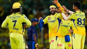 Read more about the article चेन्नई ने हैदराबाद को दी करारी शिकस्त, एकतरफा मुकाबले में 78 रन से हराया