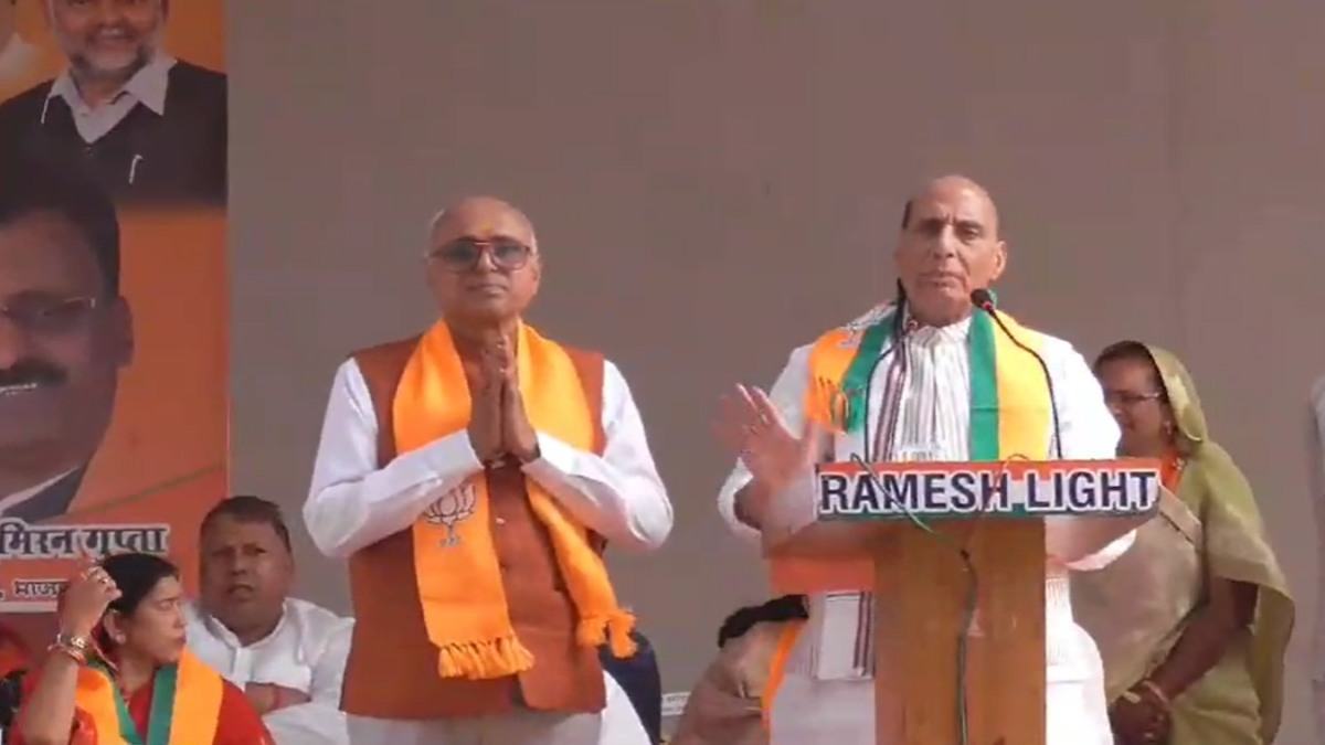 You are currently viewing हमारी सरकार बनने पर UCC लागू करेंगे : रक्षामंत्री राजनाथ