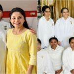 ब्रम्हकुमारी आश्रम पहुंची शहनाज गिल