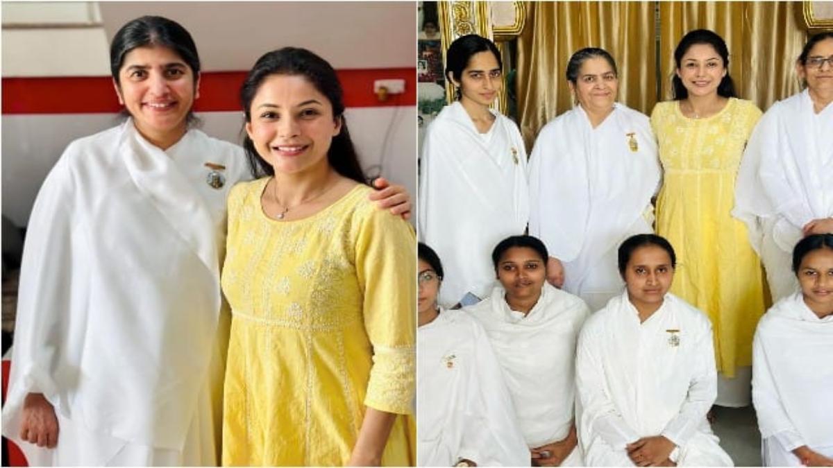 You are currently viewing ब्रम्हकुमारी आश्रम पहुंची शहनाज गिल