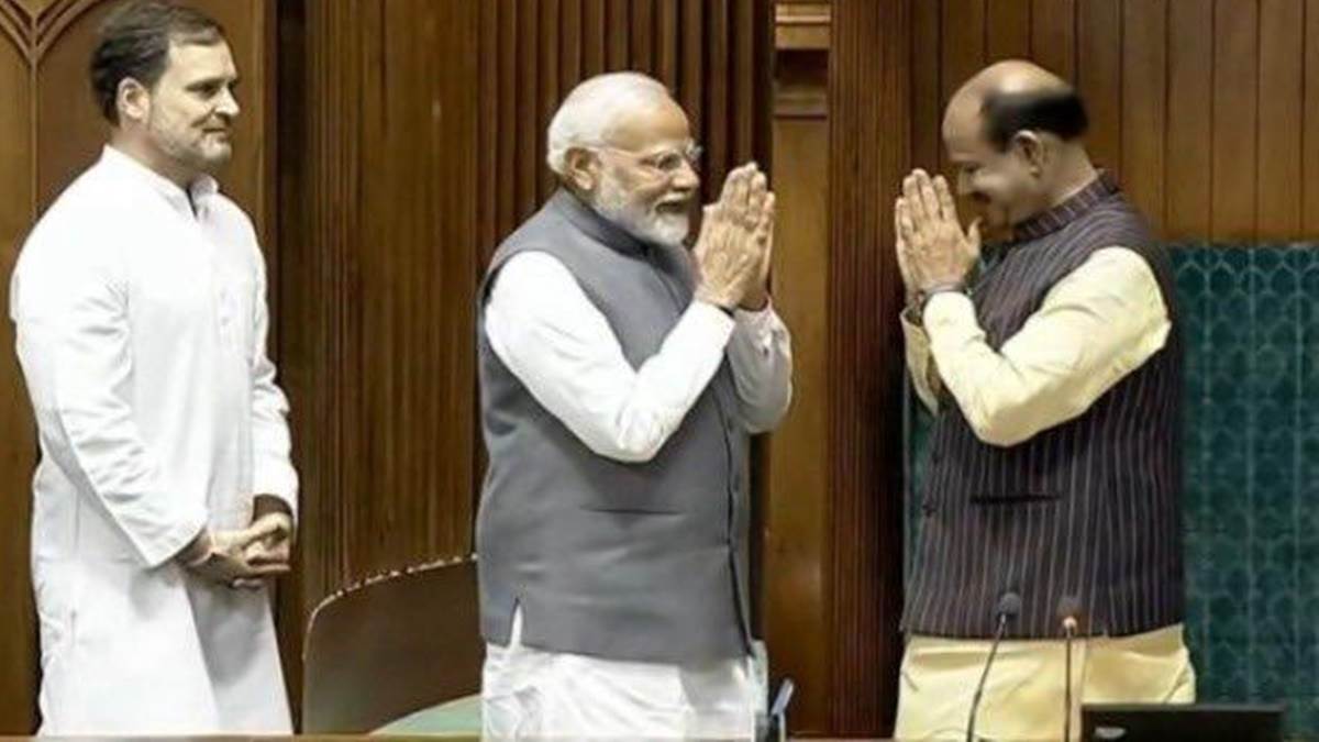 You are currently viewing ओम बिरला दूसरी बार लोकसभा स्पीकर चुने गए: मोदी-राहुल चेयर तक ले गए