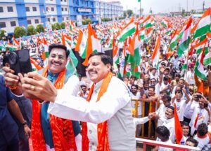 Read more about the article राजधानी भोपाल में निकली भव्य तिरंगा यात्रा, CM यादव हुए शामिल ….