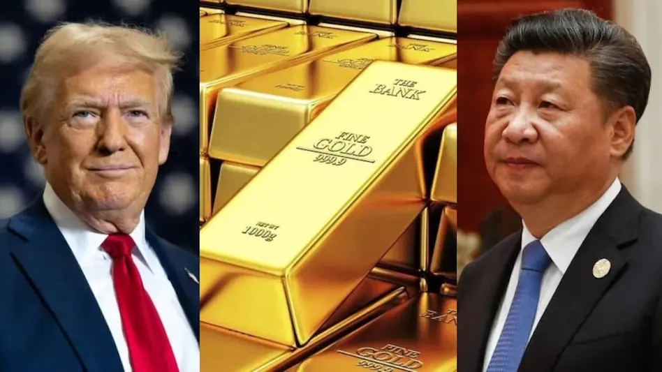 You are currently viewing अमेरिका-चीन ट्रेड वॉर का असर, सोना रिकॉर्ड तोड़ेगा: गोल्डमैन सैक्स का बड़ा दावा, 1.30 लाख रुपए प्रति 10 ग्राम तक पहुंच सकता है सोना!