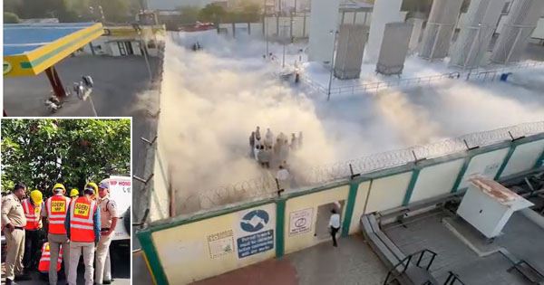 You are currently viewing 10 घंटे तक लीक होती रही गैस: मंडीदीप गेल प्लांट में गैस लीक से मची अफरा-तफरी, प्रशासन अलर्ट – प्लांट के 1 किमी दायरे में रोक; करीब दो साल पहले भी इसी प्लांट में हुई थी गैस लीक