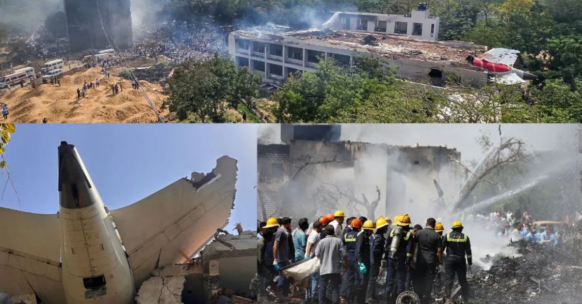 You are currently viewing अहमदाबाद प्लेन क्रैश : 265 शव बरामद, गुजरात के पूर्व मुख्यमंत्री विजय रूपाणी भी मृतकों में शामिल; PM मोदी ने कहा – तबाही का मंजर बेहद दुखद!