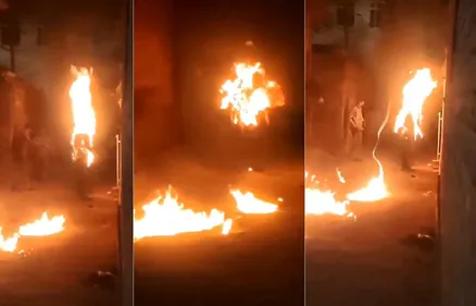 You are currently viewing ग्वालियर में 9 साल के प्यार का खौफनाक अंत: प्रेमिका ने मांगे पैसे, कहा – “तू मर जा…” – प्रेमिका के इन शब्दों के बाद अजय ने खुद को कर दिया आग के हवाले!