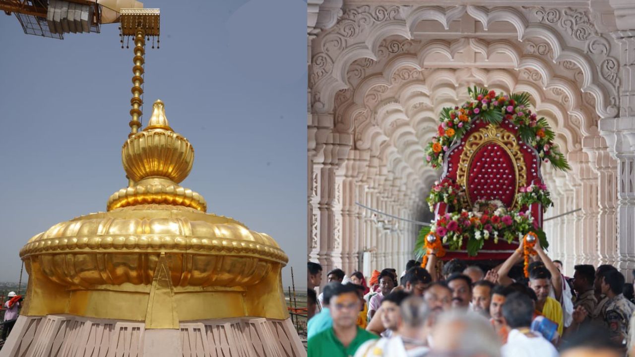 You are currently viewing राम मंदिर में राम दरबार की प्राण प्रतिष्ठा: राम दरबार में विराजे श्रीराम-सिया सहित लक्ष्मण, भरत, शत्रुघ्न और हनुमान, भव्य आयोजन में सीएम योगी हुए शामिल!