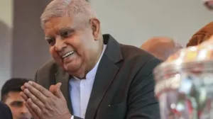 Read more about the article जगदीप धनखड़ ने दिया इस्तीफा, कार्यकाल खत्म होने से दो साल पहले पद छोड़ा: अब उप-राष्ट्रपति चुनाव की प्रक्रिया शुरू, अगले 72 घंटों में जारी होगा शेड्यूल!