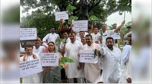 You are currently viewing MP विधानसभा का पहला दिन हंगामेदार: गिरगिट लेकर विधानसभा पहुंचे कांग्रेस विधायक, सरकार पर लगाए वादाखिलाफी के आरोप; पहले दिन ही कार्यवाही स्थगित!