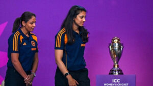 Read more about the article विमेंस वनडे वर्ल्ड कप 2025 का नया शेड्यूल जारी: बेंगलुरु से मुंबई शिफ्ट हुए मैच, भारत-पाकिस्तान भिड़ंत 5 अक्टूबर को