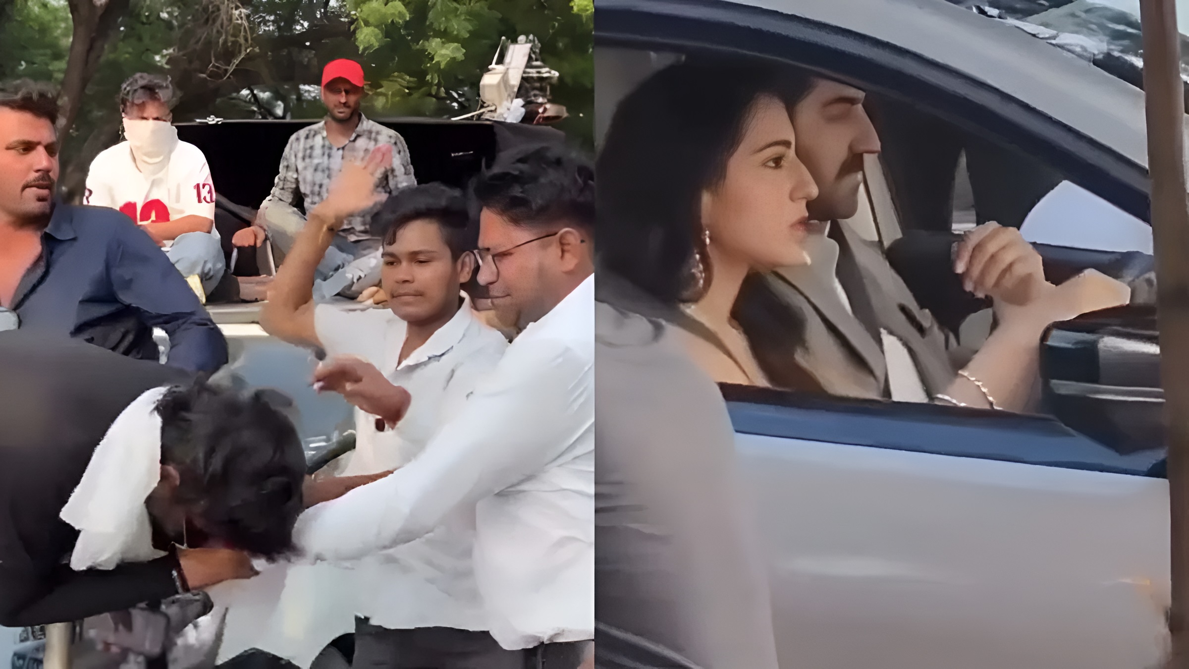 You are currently viewing पति पत्नी और वो 2′ की शूटिंग के दौरान  प्रयागराज  में अफरा-तफरी मच गई