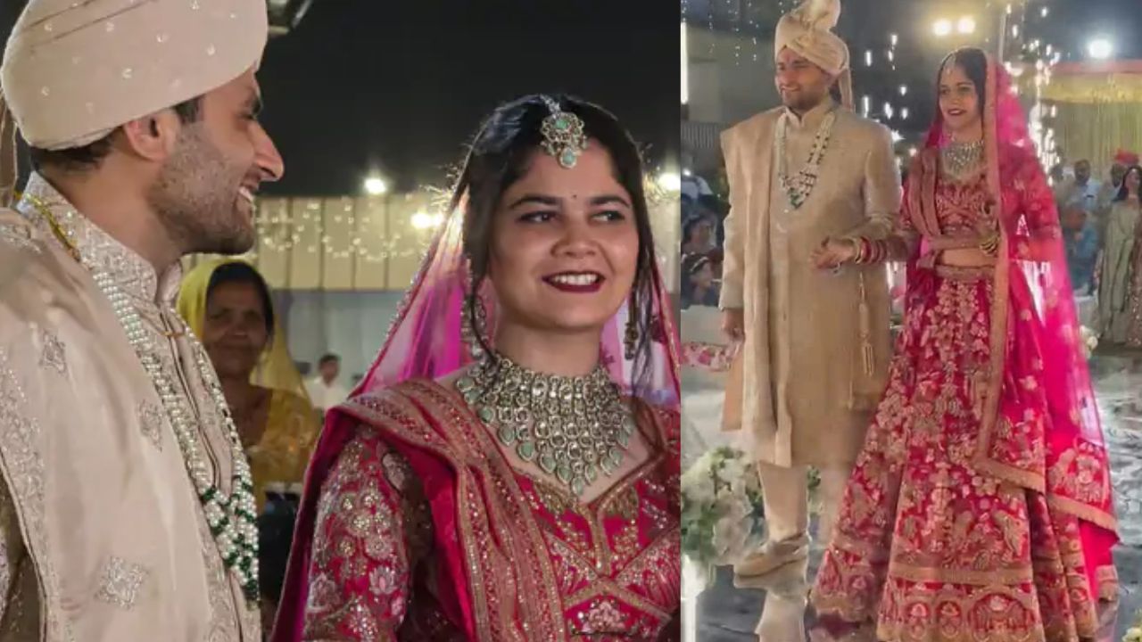 You are currently viewing आर्मी मेजर ने पेश की सादगी की अनोखी मिसाल! दहेज में एक रुपया और शगुन में नारियल, कैप्टन दुल्हन के संग लिए सात फेरे