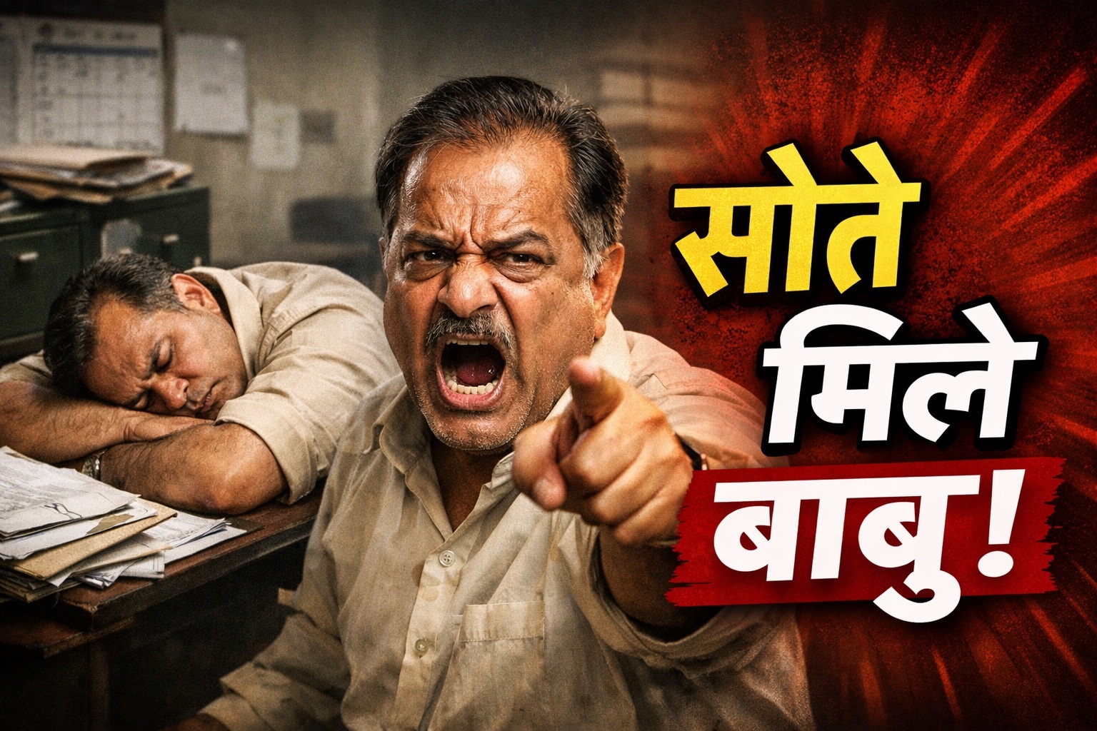 You are currently viewing ‘कोई नहीं छीन सकता नौकरी, जो उखाड़ना है उखाड़ लो…’, सोते समय पकड़े गए बाबू, करने लगे गाली-गलौच