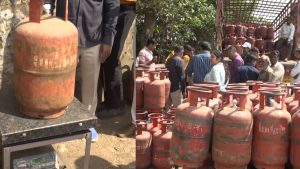 Read more about the article Bhopal में गैस की कालाबाजारी, छापेमारी में 40 से ज्यादा सिलेंडरों में वजन कम निकला, कई के टूटे थे सील