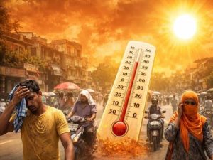 Read more about the article मध्य प्रदेश में गर्मी का प्रकोप, पहली बार पारा 43 डिग्री पार