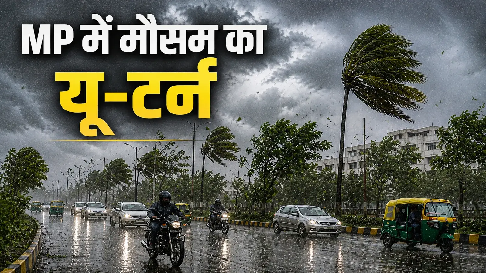 Read more about the article मध्य प्रदेश में मौसम का डबल अटैक: 28 जिलों में आंधी-बारिश का अलर्ट, कई जगह गर्मी बरकरार
