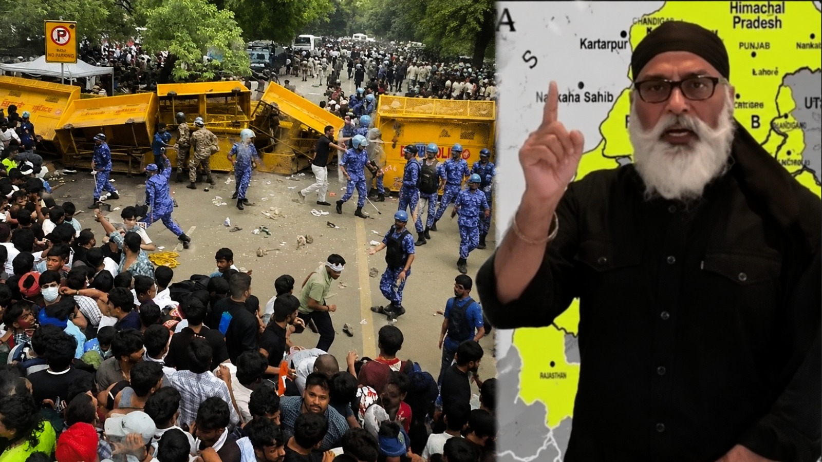 You are currently viewing CJP प्रदर्शन को लेकर पन्नू का वीडियो वायरल: जूम मीटिंग का दावा, आंदोलन पर दिए विवादित बयान